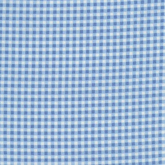 Beautiful Basics 610-B2 Light Blue Gingham Fabric by the Yard