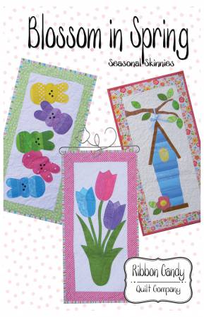 Seasonal Skinnies Blossom in Spring - Fusible Applique Pattern