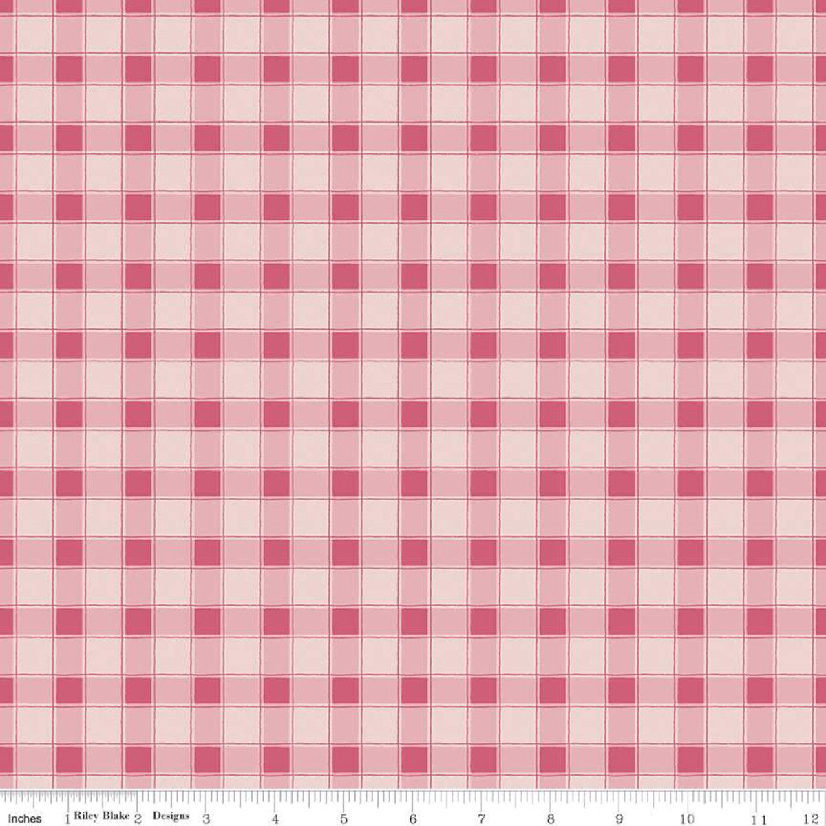 Hope in Bloom Plaid White Fabric by the Yard – North Shore Quilting