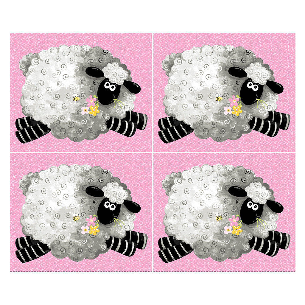 Lal the Lamb 36" Fat Qtr Sheep Panel
