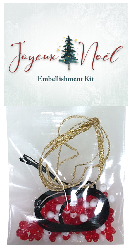 JOYEUX NOEL EMBELLISHMENT KIT