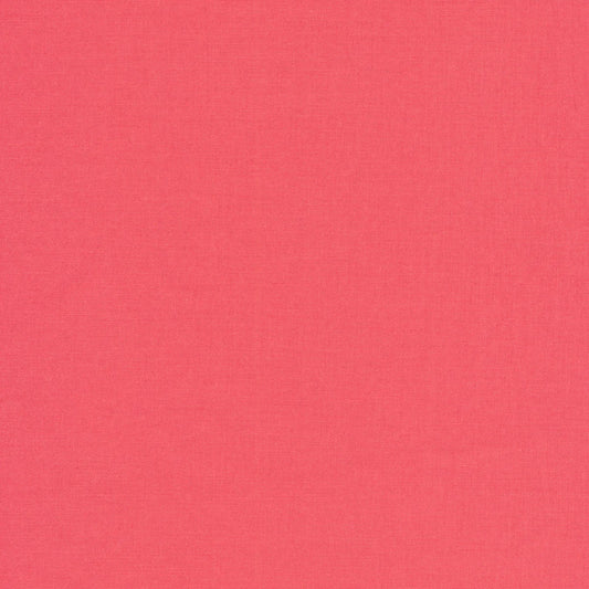 Kimberbell Silky Solids, Pink Grapefruit Fabric by the Yard