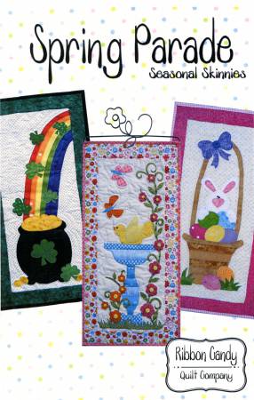 Seasonal Skinnies Spring Parade Skinnies - Fusible Applique Pattern
