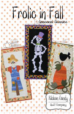 Frolic in Fall Seasonal Skinnies - Fusible Applique- Pattern