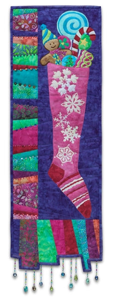 STOCKING UP APPLIQUE PATTERN