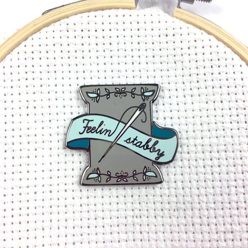 Hard Enamel Feeling Stabby Exclusive Magnetic Needle Minder