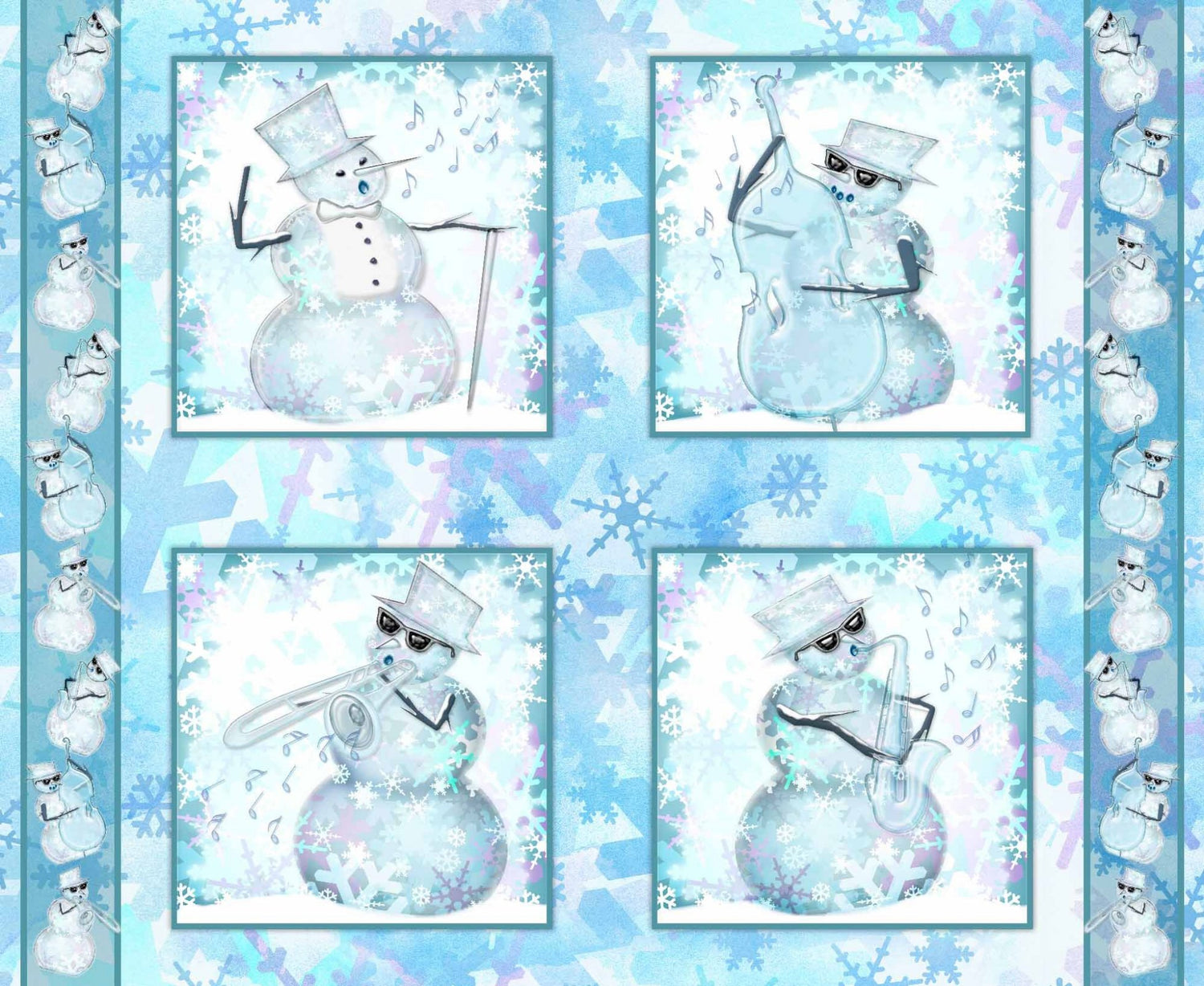 Blues Brothers Pillow Panel