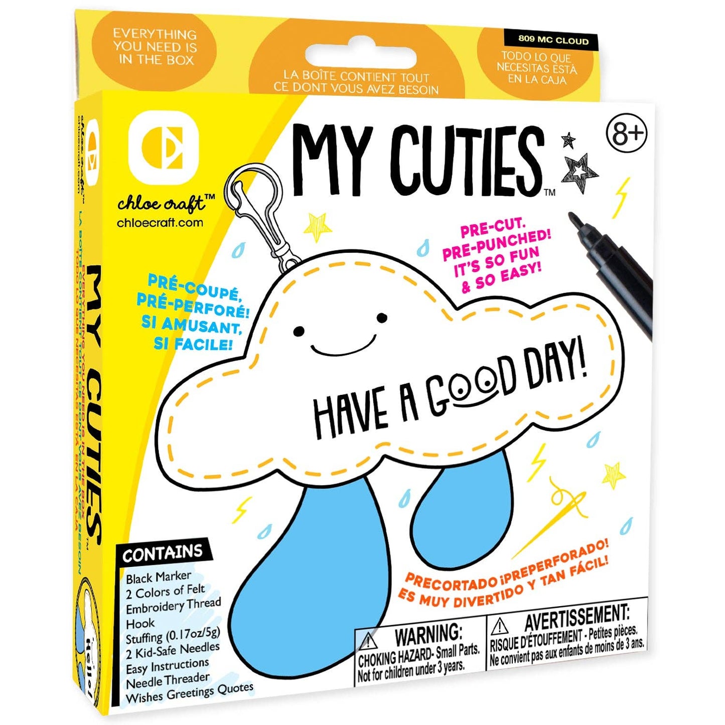 Kids Craft Sewing Kit Birthday Gifts Creative Activity
