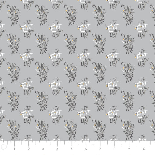 Where the Wild Things Are Collection -Letter Play-Grey