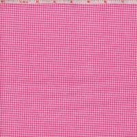 Basic Small Gingham Pink fabric by the yard
