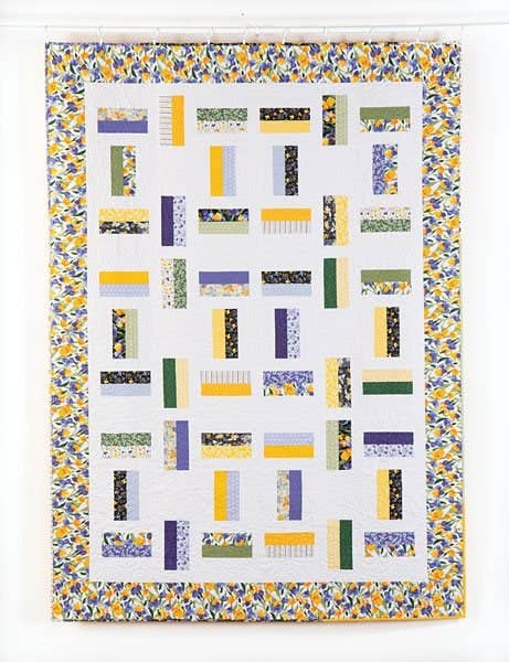 Regency Waltz  Large Lap Quilt Printed Pattern