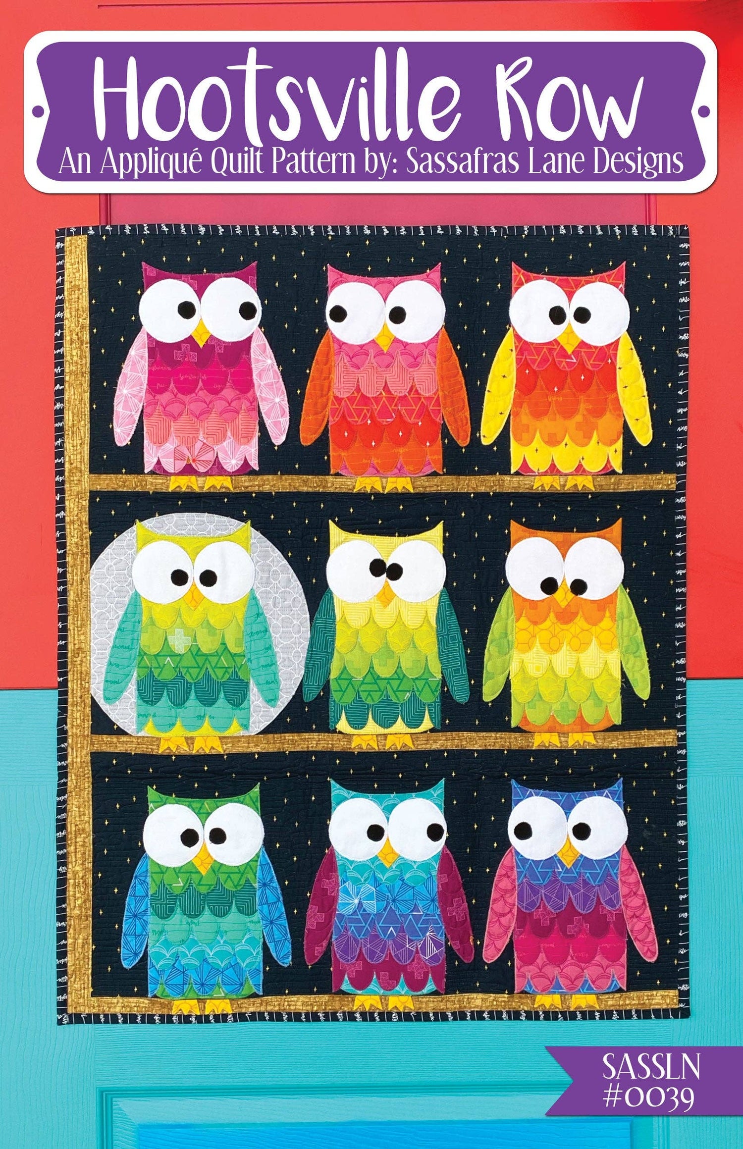 Hootsville Row Quilt Pattern