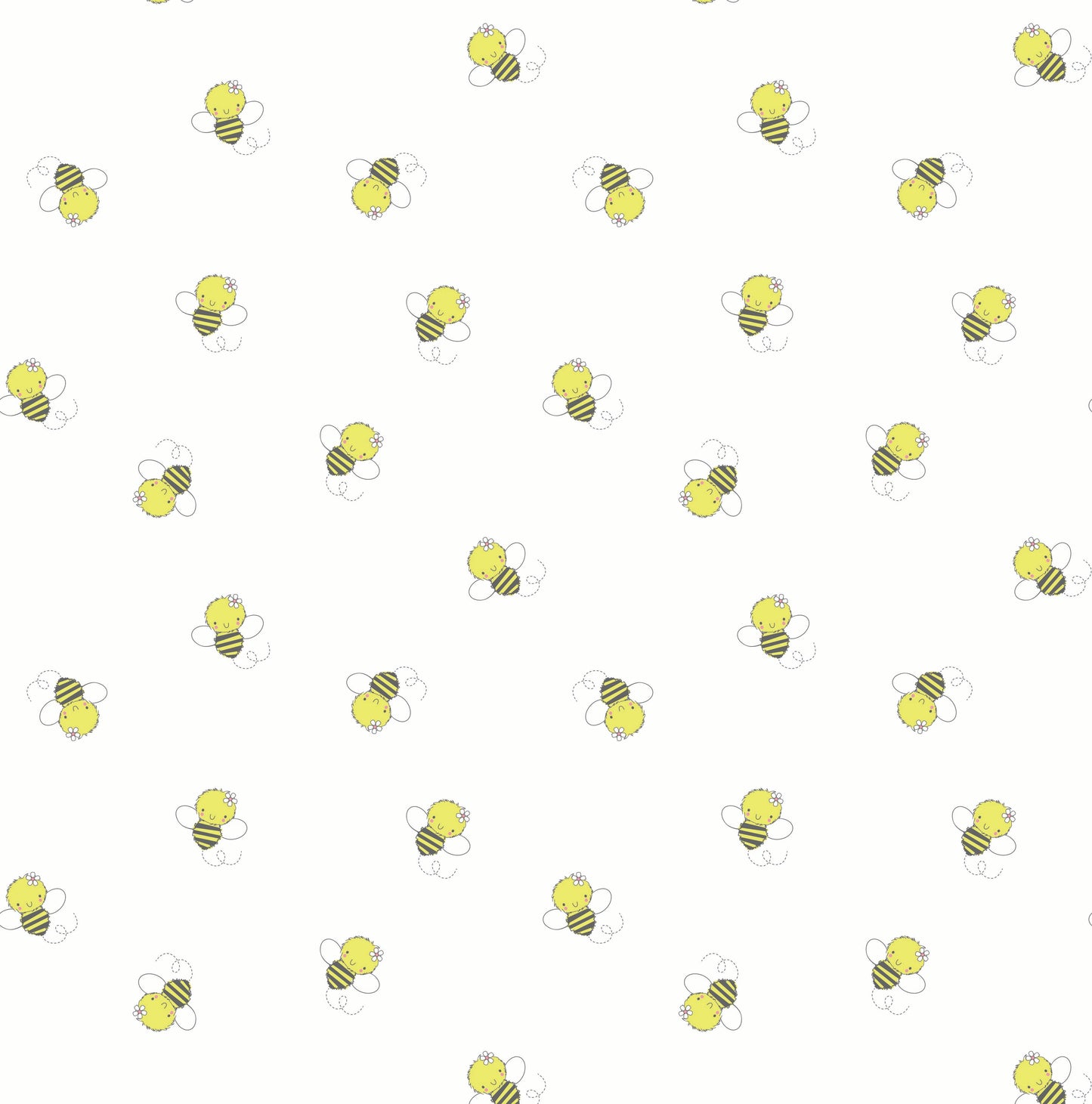 Bambino Print - Bee 100% Cotton swaddle Muslin -online only