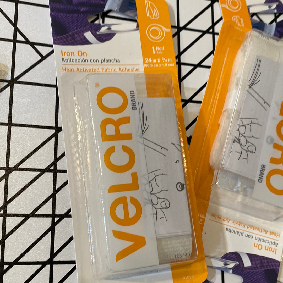 Iron on Velcro