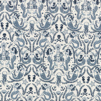 Dear Stella White Sea Nymphs fabric by the yard