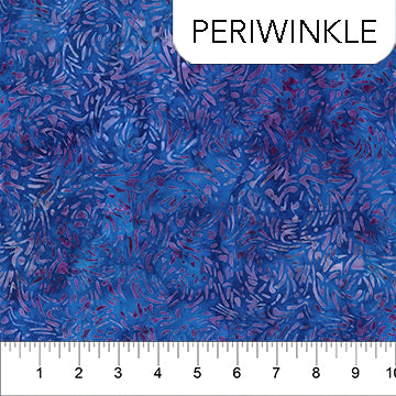 Banyan Batiks BFF Periwinkle Fabric by the Yard