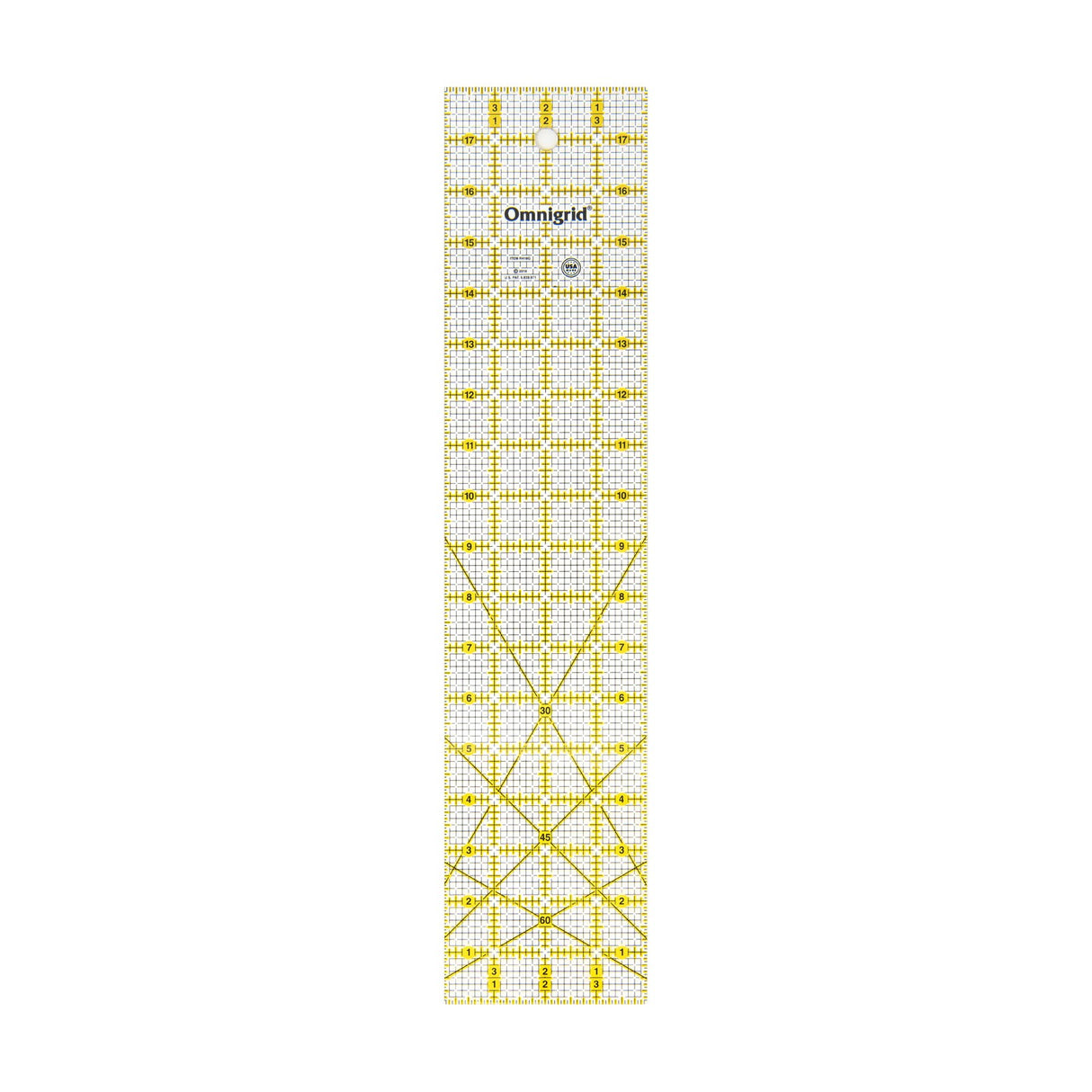 Omni Grid Ruler 4x18”