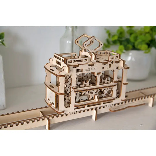 UGears Tram with Rails