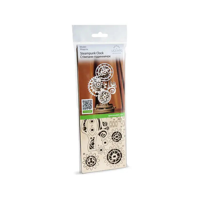 UGears Steampunk Clock