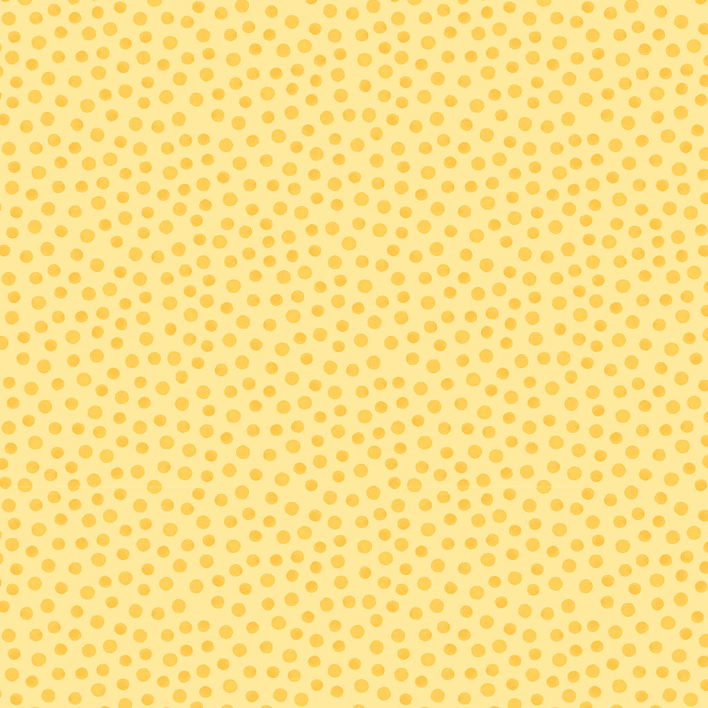 Tonal Dot Yellow Fabric by the Yard