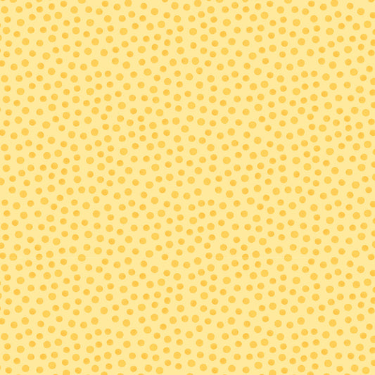 Tonal Dot Yellow Fabric by the Yard