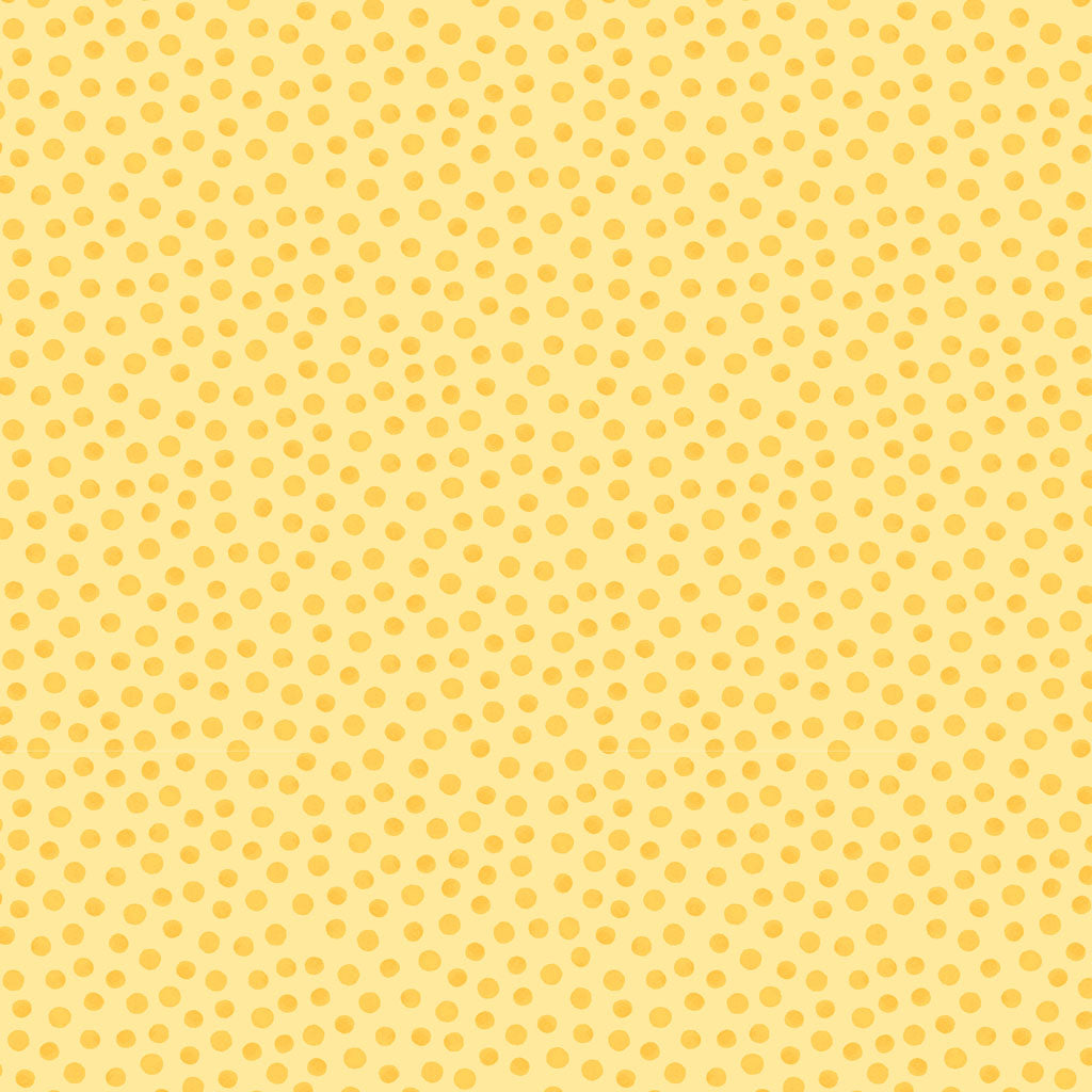 Tonal Dot Yellow Fabric by the Yard