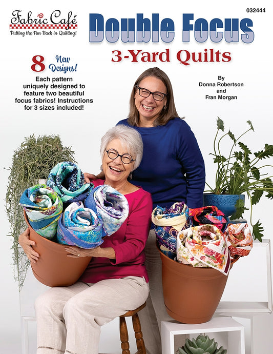 Double Focus 3-Yard Quilts Book from Fabric Cafe