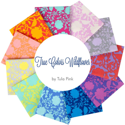 Wildflower True Colors Fat Quarter Bundle
Tula Pink for Free Spirit Fabrics