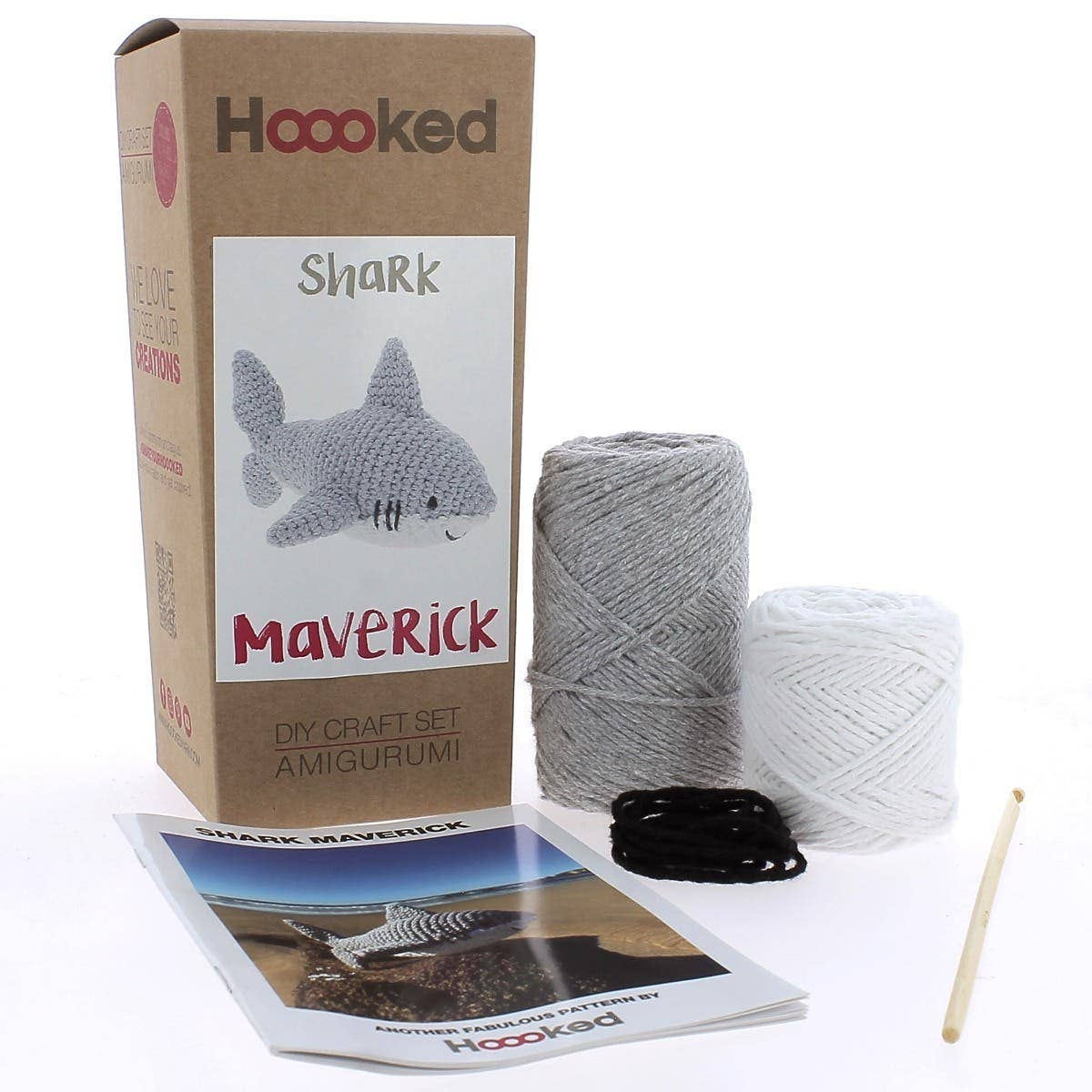 DIY Crochet Kit Shark Maverick