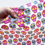Sugar Skulls Clear TPU Vinyl Fabric 18x56 – Bag Making