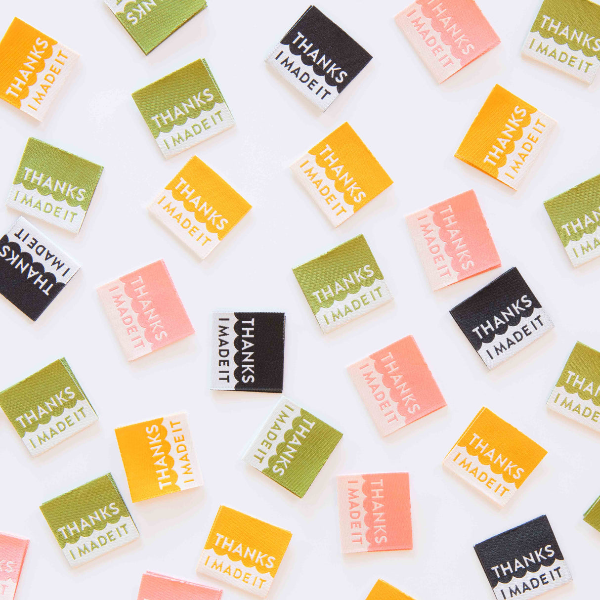 Thanks I Made It Multipack Woven Sewing Labels