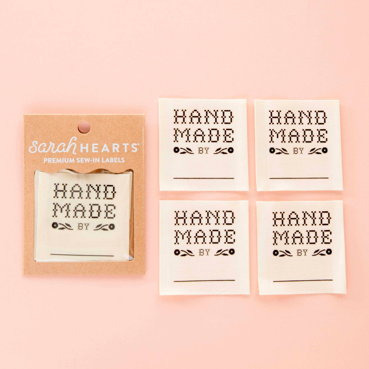 Crafty Handmade By: Organic Cotton Write In Labels