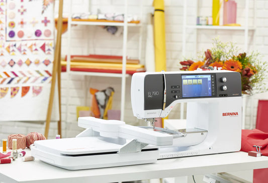 BERNINA 790 PRO Sewing and Embroidery Machine - Visit us in store or Call for pricing - Free Gift Packages through August 31
