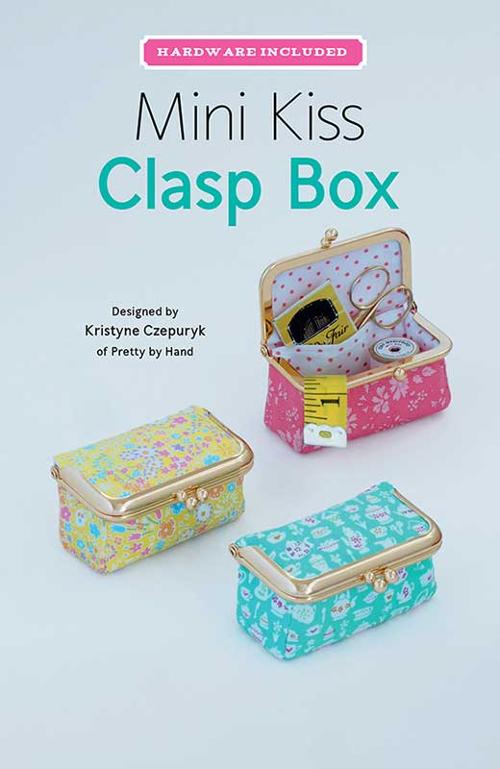Mini Kiss Clasp Box ZW 4066 Zakka Workshop Pattern Packet and bag fasteners