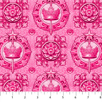 Good Together from Northcott, by the yard Emblem Pink