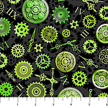 Good Together from Northcott, by the yard Timeless Green