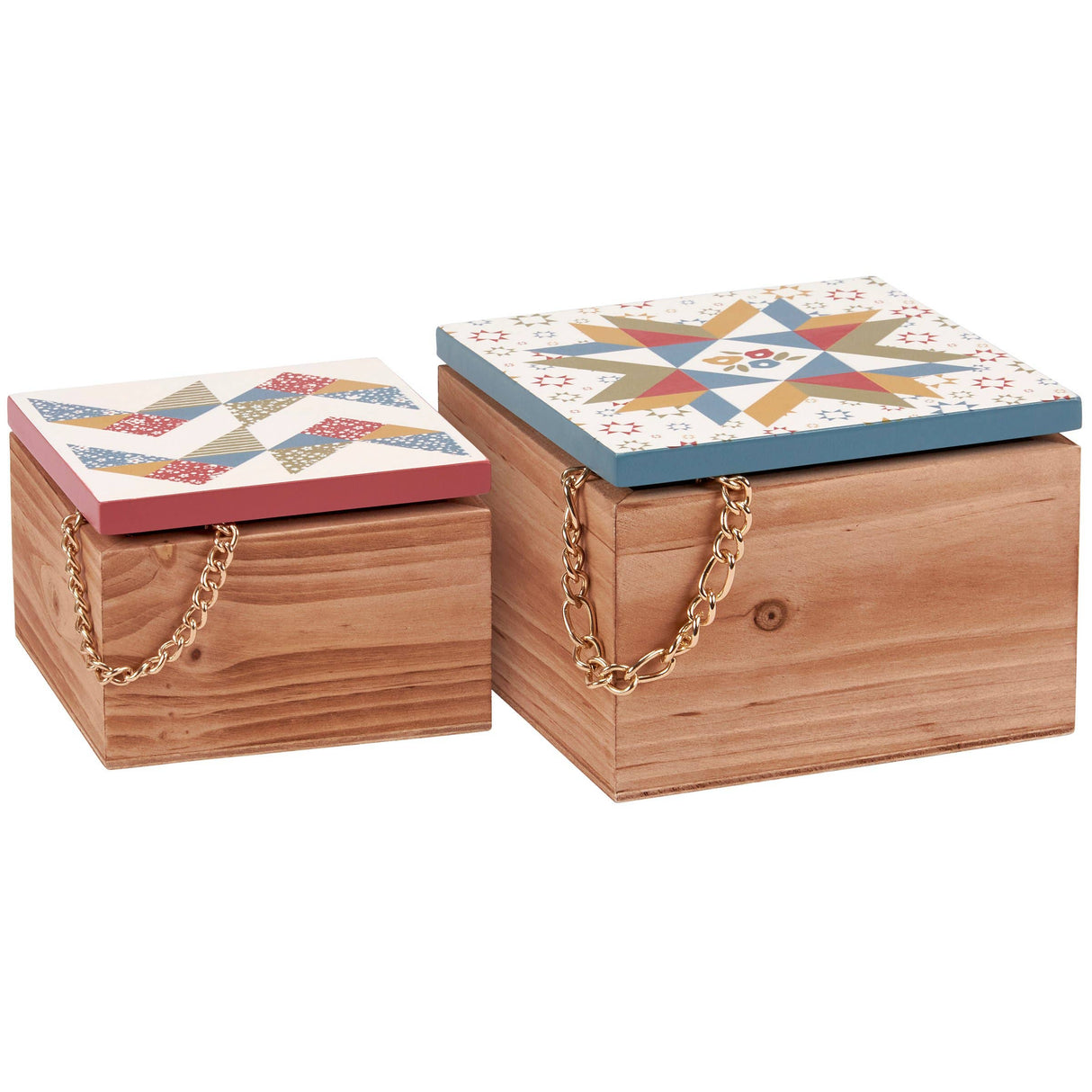 Star Quilt Hinged Box Set