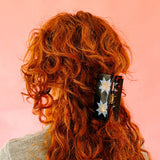 Quilt Block Large Hair Claw Clip