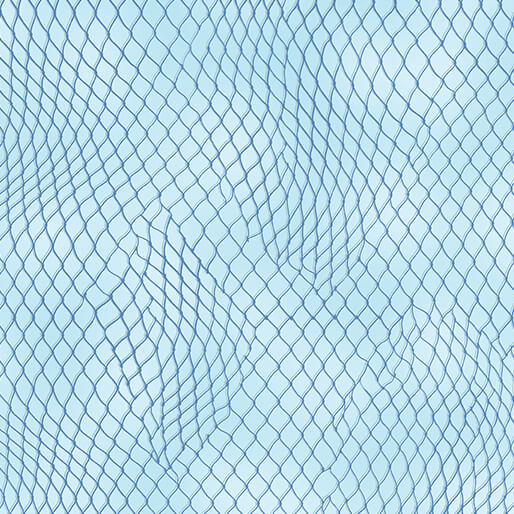 Benartex High Tides, Netting Light Blue by the yard