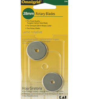 Omnigrid 28mm Rotary Cutter Blades 2Ct