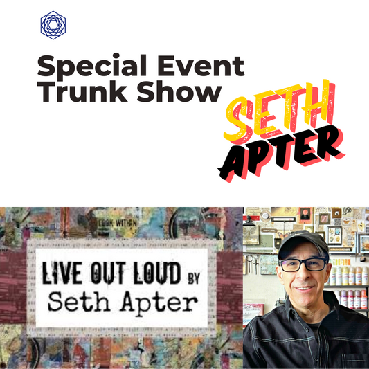 SPECIAL EVENT - SETH APTER - TRUNK SHOW, HANDS ON PROJECT OR BOTH  Thursday, October 24, 10AM - ?