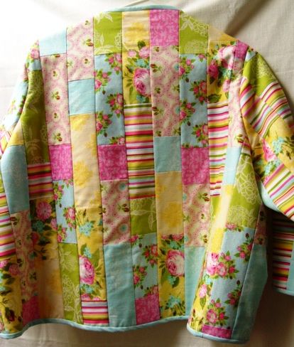 Quilt-As-You-Go Strip Jacket class: Two Sessions, Sept 16 and 17,  11-4. Advanced Beginner to Intermediate