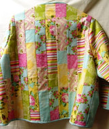 Quilt-As-You-Go Strip Jacket class: Two Sessions, Sept 16 and 17,  11-4. Advanced Beginner to Intermediate