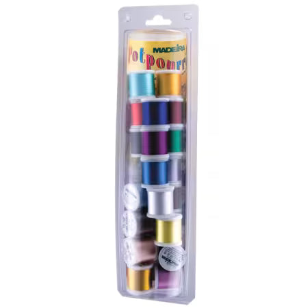 Madeira Potpourri Embroidery Thread Value Pack Polyneon