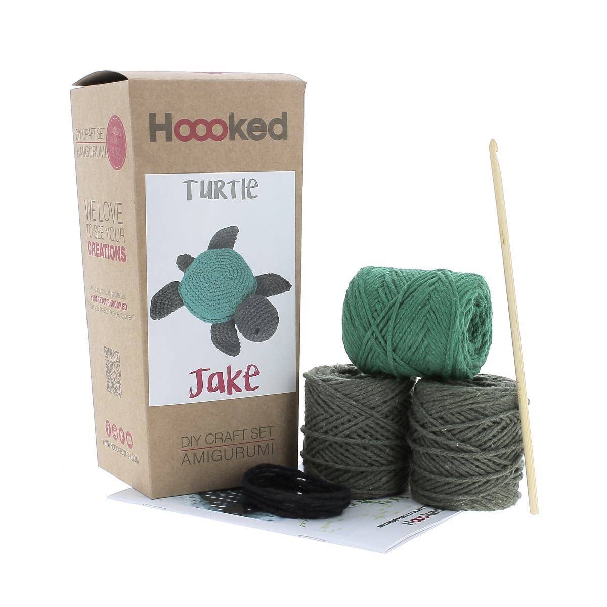 DIY Crochet Kit Turtle Jake