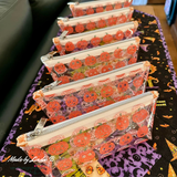 Jack-O-Lantern Clear TPU Vinyl Fabric for Bag Making