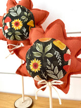 2pc. Summer Fall Sunflower Set - Autumn Rust