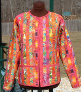 Quilt-As-You-Go Strip Jacket class: Two Sessions, April 21 & 2211-3. Advanced Beginner to Intermediate