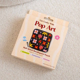 POP ART PETALS - Needlepoint Pouch Kit