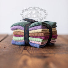 Pastel Texture Wool Bundle from Primitve Gatherings 7X8